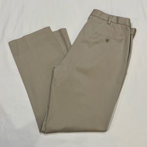 Men's Haggar Premium No Iron Khaki | Classic Fit | Size 34x32